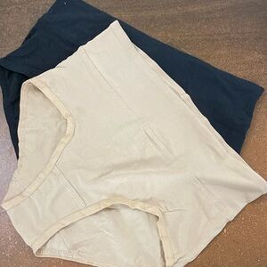 New 2pk Comfort Choice Cotton Spandex High Waist Briefs Panties size 8 1X 16 18